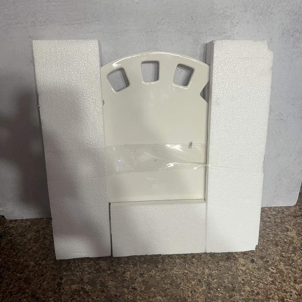 Plato Southern Living @ Home Dress Me Up 12" Blanco - Nueva Caja Abierta Foto 3 de 4