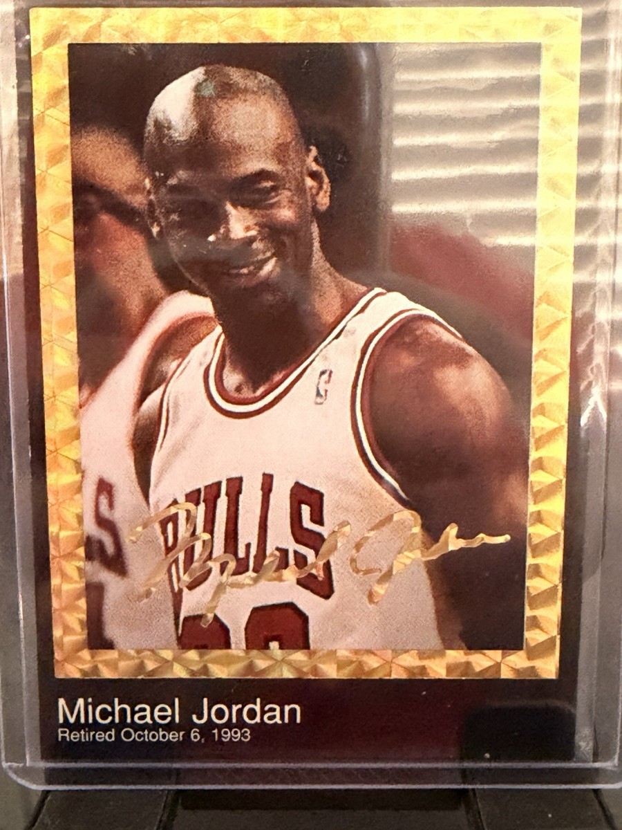 Michael Jordan 1994 Promo Card Sports Sensations NSCC Houston