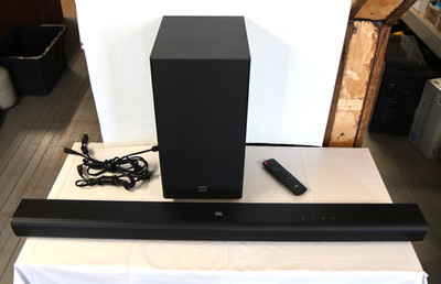 JBL 3.1-Channel 4K Ultra HD Soundbar with Wireless Subwoofer & Remote