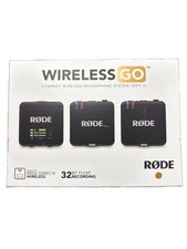 New Rode Wireless GO III Compact Wireless Microphone System Black