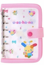 Sanrio USAHANA Mini Binder Clear Sticker Book Without Mascot Keychain 