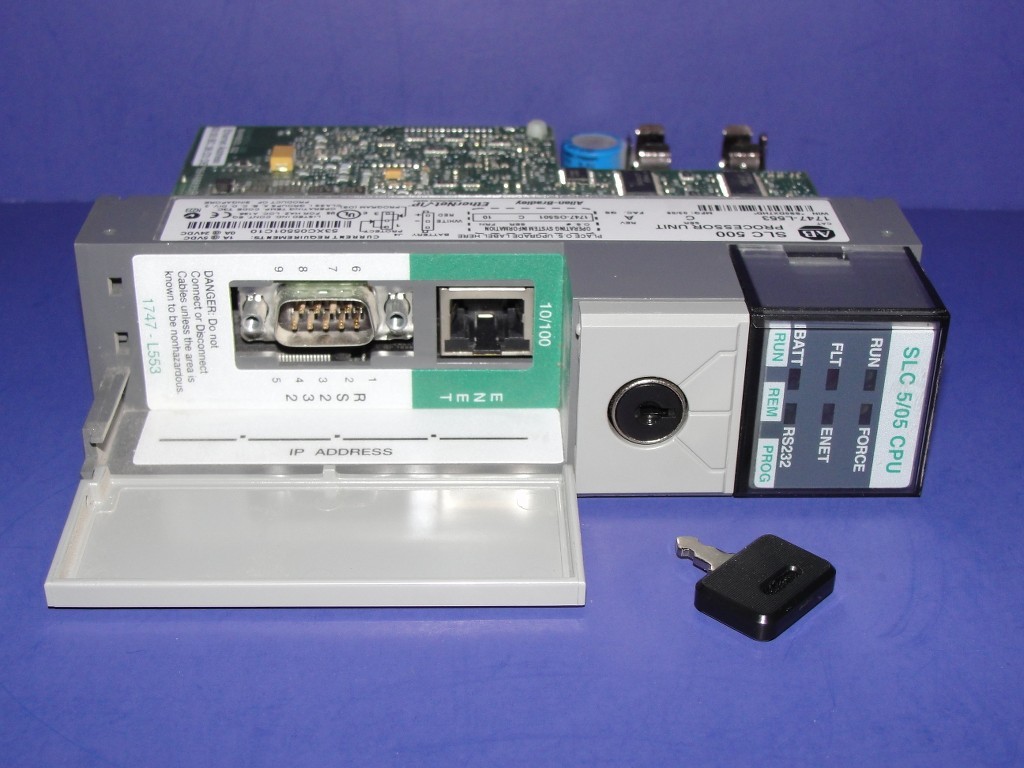 Allen Bradley 1747-L553 Series C SLC 500 SLC 5/05 Processor Controller