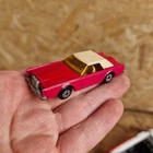 Matchbox Lesney Superfast 28 Lincoln Continental Red Beige Interior
