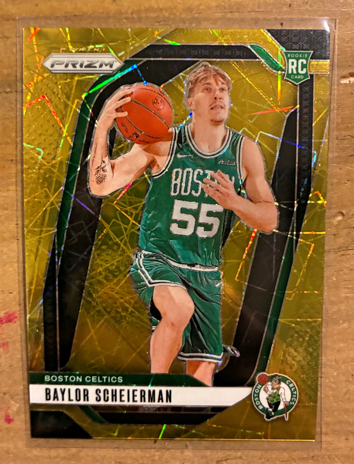 Panini 2024-25 Prizm Baylor Scheierman RC #236  true Gold /10