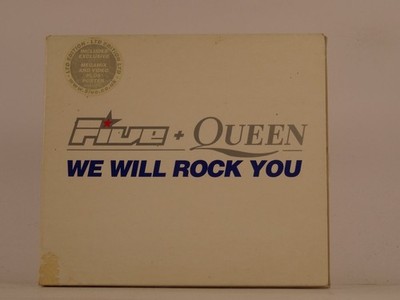 FIVE FT QUEEN WE WILL ROCK YOU (DIGIPAK) (E87) 2 Track CD Single including Pictu
