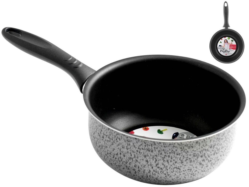 Casserole Home 1 Handle Non-Stick Salt N' Pepper CMS 20