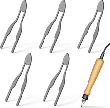 5Pcs Pyrography Pen Nibs - Tips Wire Wood Burning Machine Accessories for Detai