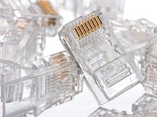 1000 pcs CAT5 CAT5e RJ45 Modular Plugs Network Connector RJ45 1000 pcs Lot Pack