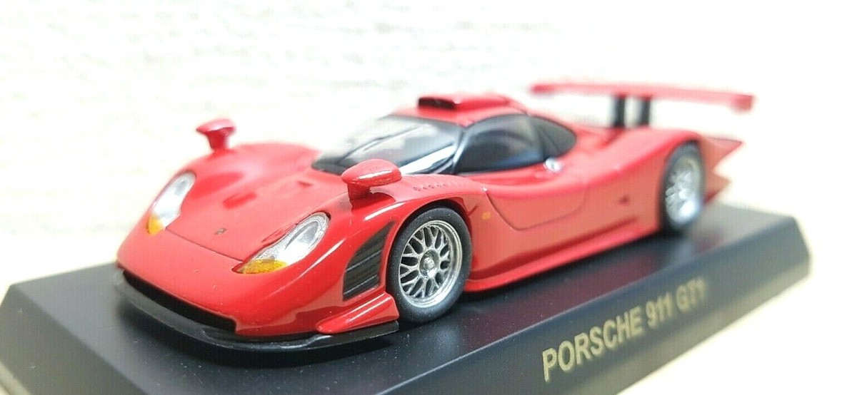 1/64 Kyosho PORSCHE 911 GT1 RED diecast car model | eBay
