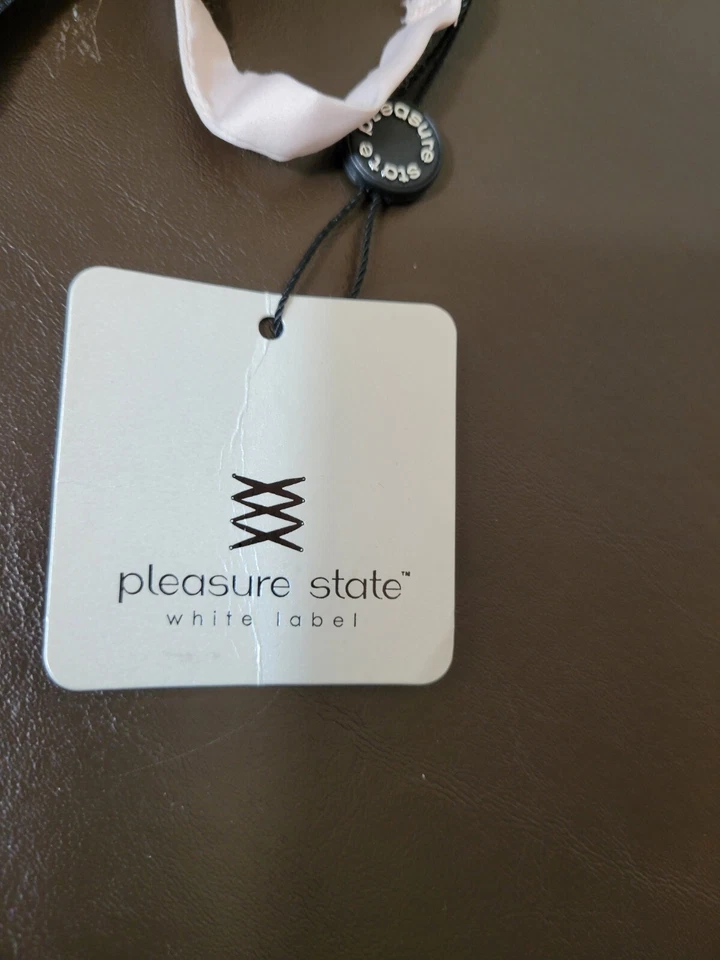 *Pinhole* Sujetador para mujer 32c Contorno Balconnet Pleasure State Etiqueta blanca Nuevo con etiquetas Foto 3 de 4