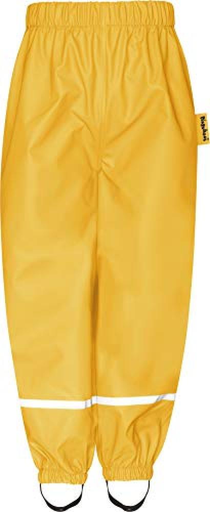 (TG. 86) Playshoes Regenhose Pantaloni Impermeabili, Giallo (Gelb 12), 86 Bimba