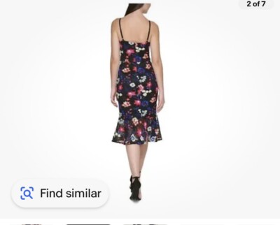 guess embroidered lace midi dress Guess Embroidered Lace MIDI Dress Size 16