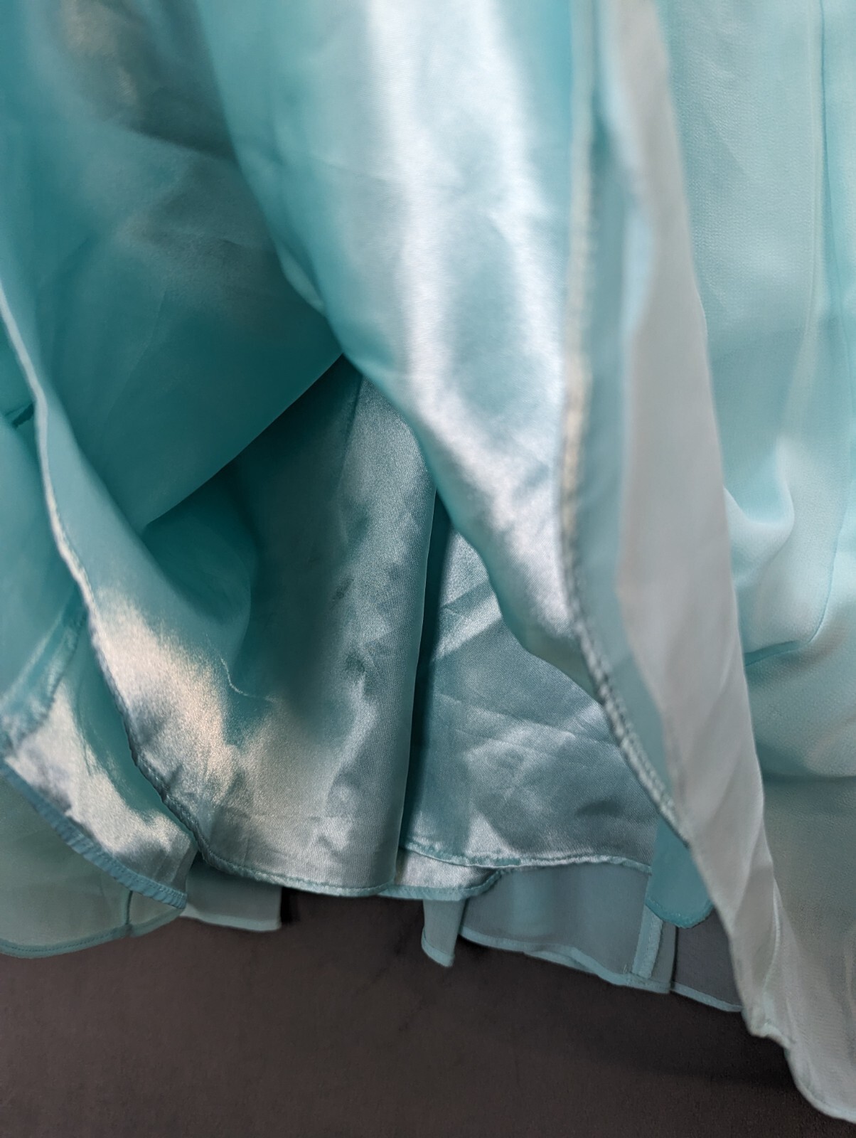 Monsoon Madison Mint Dress Uk Size 8 Party Cocktail Lace Pearl Party Prom Pretty image 8