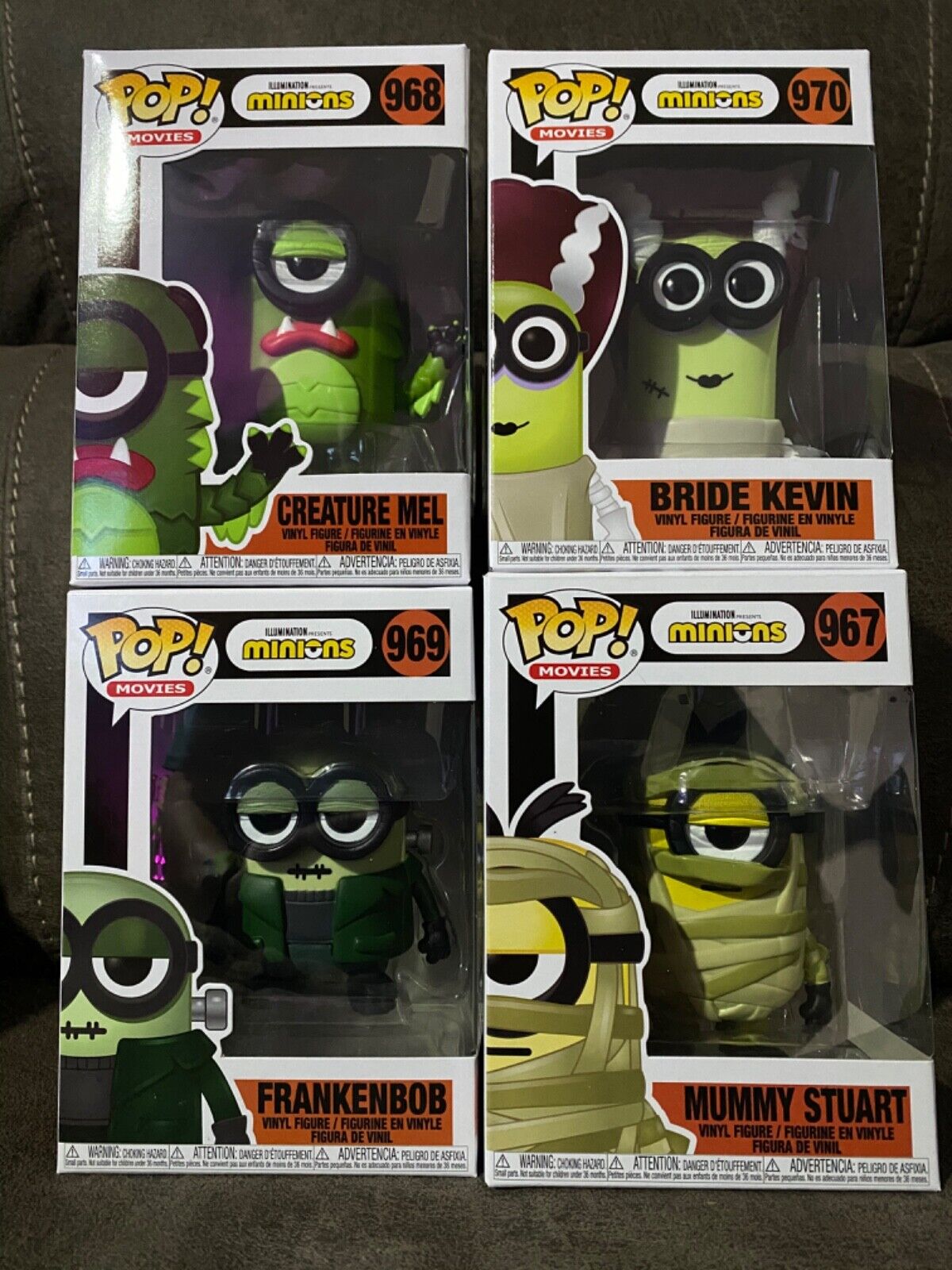 Celebrate Funkoween with Universal Minion Monsters Pop vinyls!