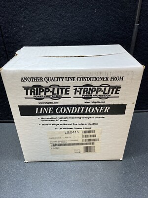 NEW TRIPP-LITE LS600 LINE CONDITIONER 600W 120V AUTOMATIC VOLTAGE SURGE SPIKE