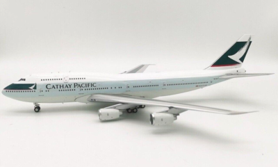 JFox Models Boeing 747-300 cathay Pacific VR-HIK (with stand) Ref