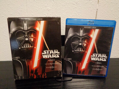 Star Wars Original Trilogy Blu-ray DVD 6-Disc Set With