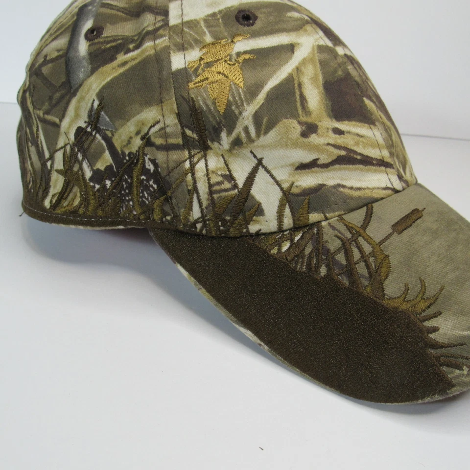 Dri Duck Camo Hat Traders Wildlife Series Duck 2006 Embroider Hunter Hunting Cap - Image 2 of 4