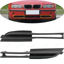 L+R Front Bumper Cover Grille For BMW E46 3 Series 330I 320I 325Xi 2002-05