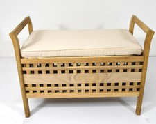 Leichte Sitzbank Massivholz