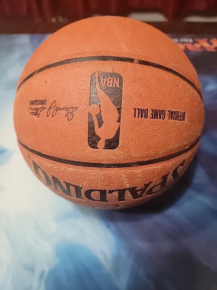 Official Spalding 2006 Cross Traxxion NBA Game Ball Basketball eBay
