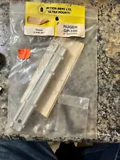 action arms RUGER GP 100 STAINLESS SCOPE BASE 4 INCH BARREL