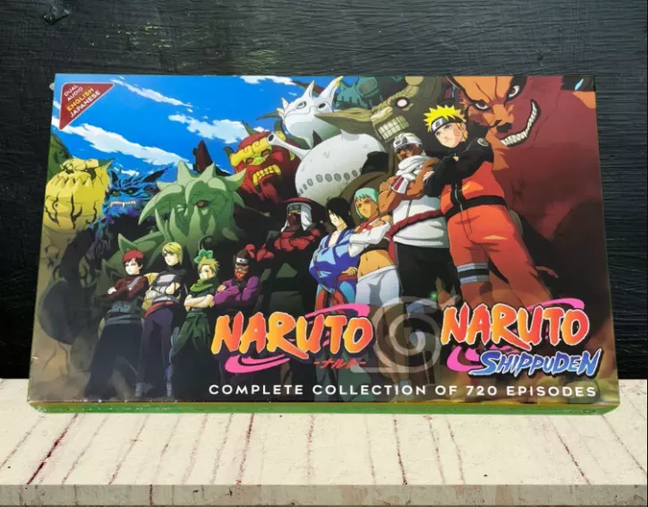 Naruto & Naruto Shippuden Complete Anime Series (Episodes 1-720 + 12 Movies)