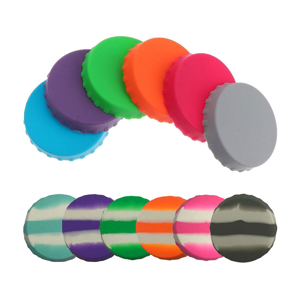 6PCS Silicone Soda Can Saver Lid Soda Can Covers for Beer Can Drink