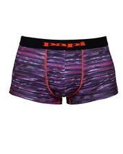 PAPI Men's Micro Fiber Trunk, Red Glitch Print S 