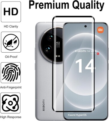 Tempered Screen Protector For Xiaomi 14 Ultra Redmi Note 14 Pro+ 14C Poco X7 Pro