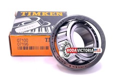 TIMKEN USA 07100/07196 TAPERED ROLLER BEARING 1"ID x 1.968" OD x 0.531" WIDE