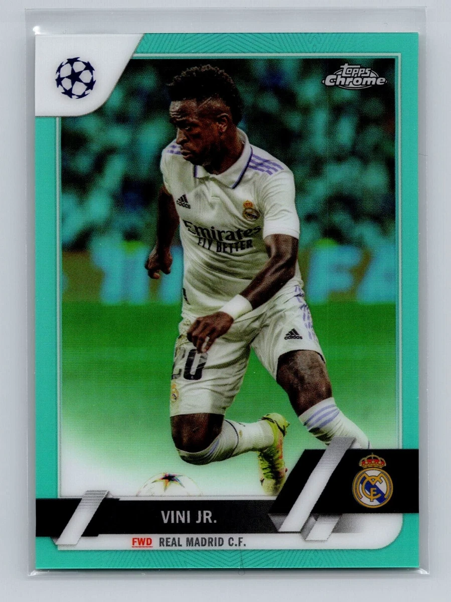 2022-23 Topps Chrome UEFA Club Competitions Vinicius Junior #20