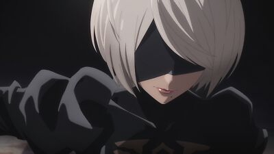 Anime nier automata screenshot girls blindfold 2b moles Playmat