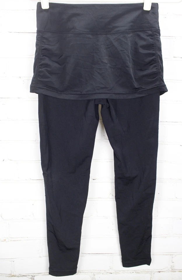 Coolibar Falda Capri Leggings Traje de Baño UPF 50+ Ropa Activa Mujer S Negro 03261 Foto 3 de 4