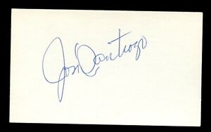 Jose Santiago signed autograph auto 3x5 index card Baseball Player 8175-00
