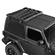 Steel Roof Rack Cargo Basket Crossbar Fit 2018-2026 Jeep Wrangler Jl 2-door Steel Roof Rack Cargo Basket Crossbar Fit 2018-2026 Jeep Wrangler Jl 2-door