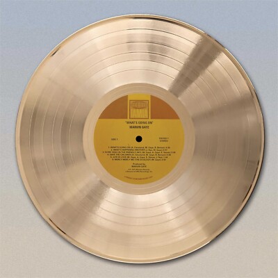 Marvin Gaye "What’s Going On" Gold or Platinum LP Wall Art. | eBay