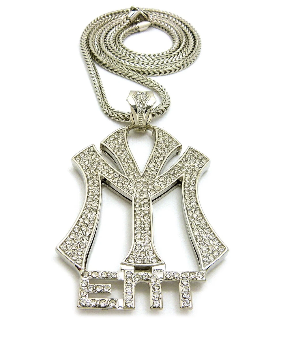 Ice Bling Young Money Pendant With 4mm 30