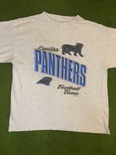 1993 Carolina Panthers - Football Team - Vintage NFL T-Shirt XL 