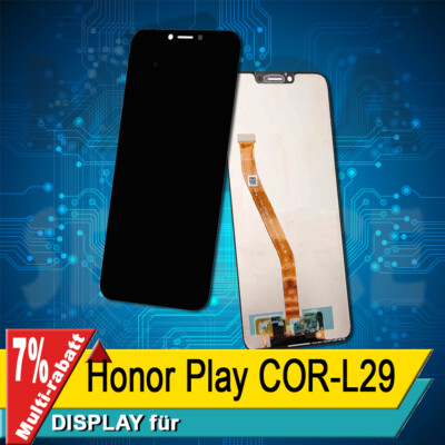 Display Für Huawei Honor Play COR-L29 Komplettes Bildschirm Lcd Touch Schwarz
