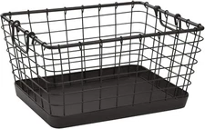 Boutique Vintage Display Basket Merchandise Storage Organization 16" x 12 x 8"