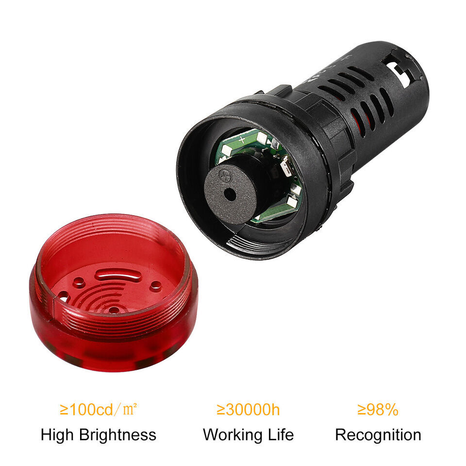 HNARL Genie 12V Red LED Indicator Light 824879GT 824879 for