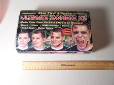Ultimate Zombie Kit Silicone with paint Zombie Teeth makeup  tutorial DVD AS IS