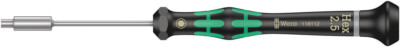 Wera 118112, 2069 Nutdriver for electronic applications, 2.5 x 60 mm