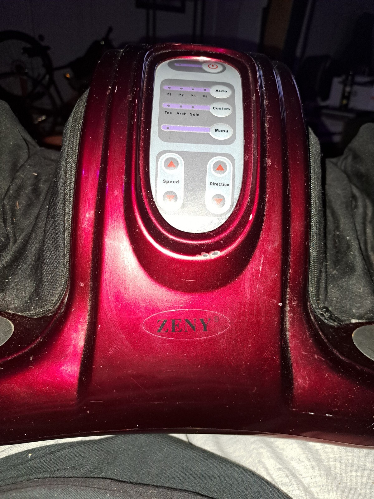 Zeny Shiatsu Kneading Rolling Foot Leg Calf Massage Machine