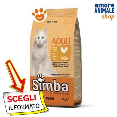 Monge Cat Simba Hundefutter Trockenfutter Mit Huhn Für Katzen 2x20 Kg