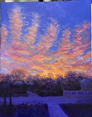  Morning Has Broken  11 X 14 inch Acrylic Painting, New, Original, OOAK
