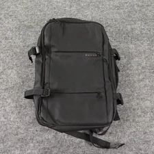 BANGE Travel Backpack Black USB Waterproof Laptop Bag Carry-On Expandable