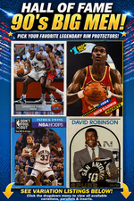 YOU PICK! 90s NBA HOF Big Men Cards Shaq Hakeem Ewing Duncan Robinson + More TEJ