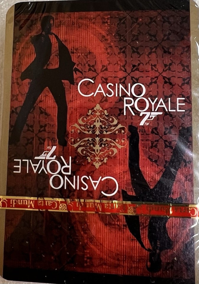 James Bond 007 Cartamundi Playing Cards Daniel Craig Casino Royale ...